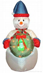 2012 hot sale inflatable snowman decoration