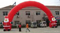 2012 hot sale Red christmas inflatabel