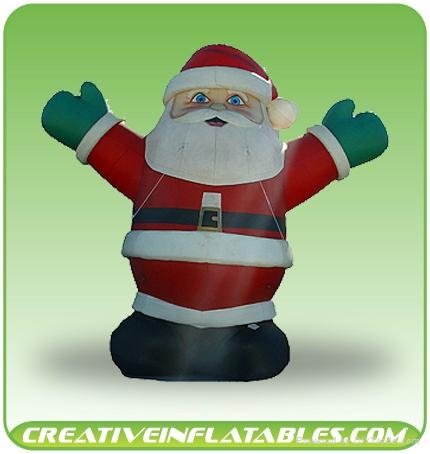 2012 inflatable santa claus for advertising 2
