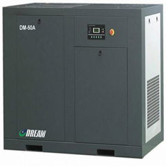 37KW 10 bar Double Screw Stationary Air Compressor 