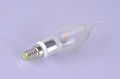 NEW style E14 LED CANDLE BULB 3