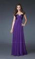 2012  strapless A-line purple long evening dress 1