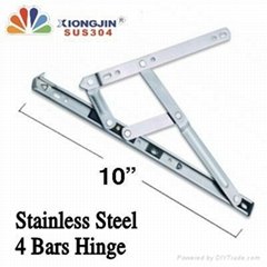 10"2.0 SS202 Friction Stay Hinge in Exported ASIA,MIDD-EAST  for Alu Window 