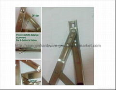 10"2.0 SUS202  Friction Stay Hinge in Exported ASIA,MIDD-EAST  for Alu Window 