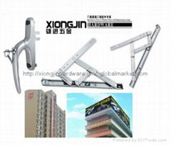 12"2.0 SUS202 Friction Stay Hinge in Exported ASIA,MIDD-EAST  for Alu Window 