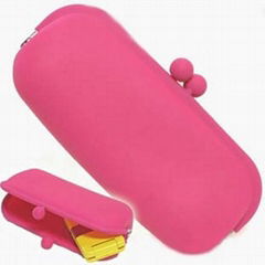 silicone purse, silicon glass case