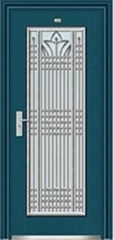 galvanized steel fluoro carbon painting door