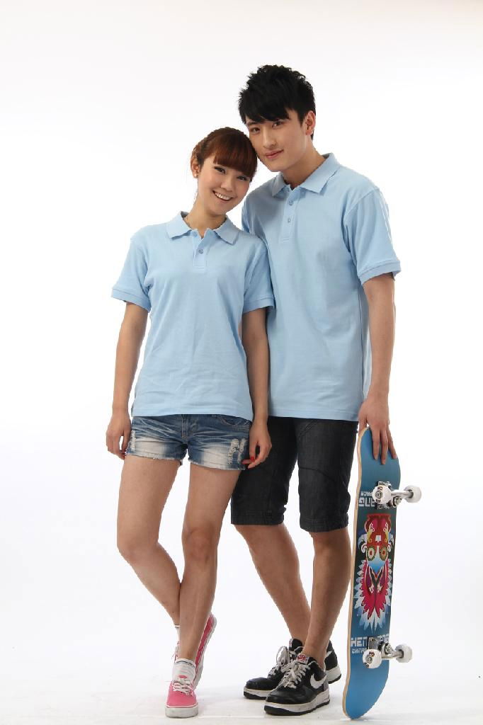 Cotton Short Sleeve polo T-shirt 2