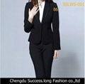 Wool Washable Lady Business Suits