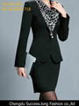 Business Women Suit Top and Dress  2