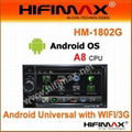 High Quality 6.2 '' auto headunit with