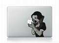 Zombie Princess Decal MacBook Skin MacBook Decal MacBook Sticker