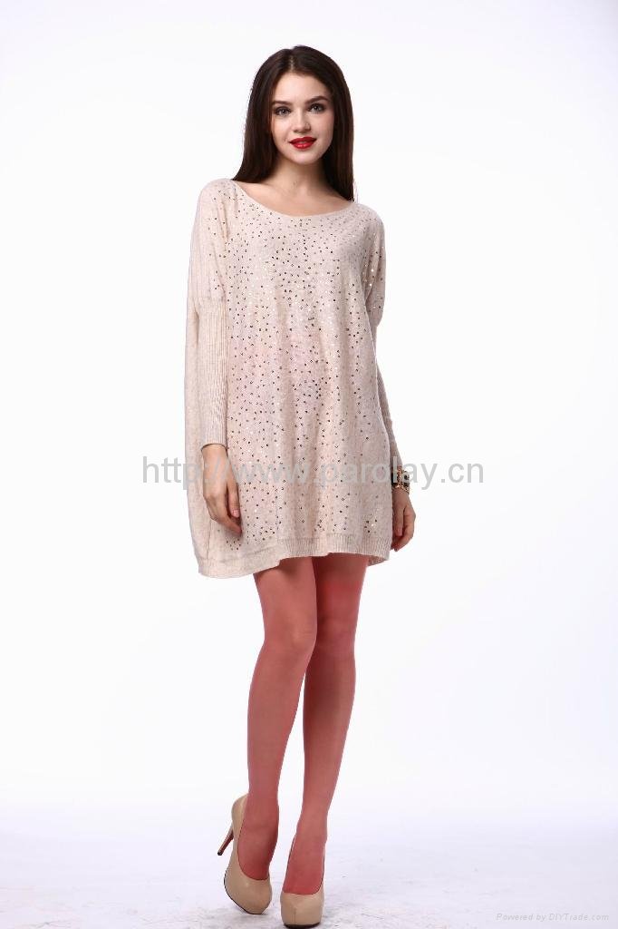 2012 young women fashion knit pullover apparel