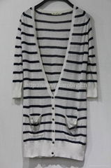 2012 women cotton knitted sweater factory