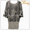 2013 leopard knitted cardigan sweater for women 1