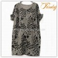 2013 leopard knitted cardigan sweater for women 4