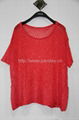 2013 summer women top sweater with shinty sequin 1