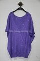 2013 summer women top sweater with shinty sequin 3