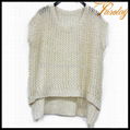 2013 summer women top sweater with shinty sequin 5