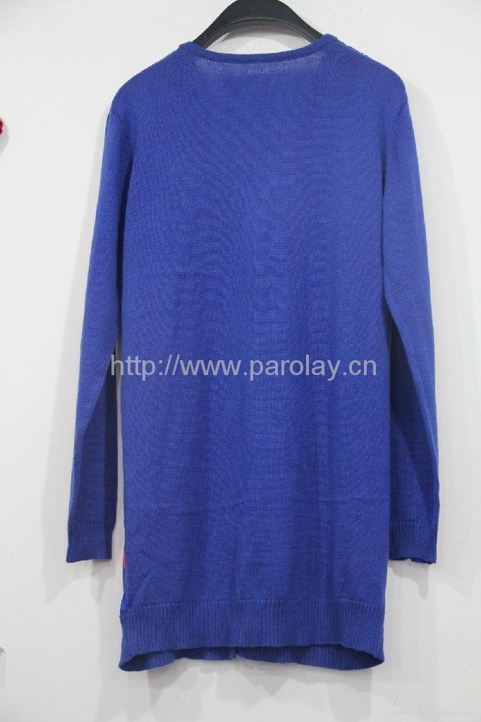 2013 new pattern ladies knitted sweater 2