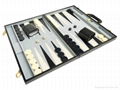 Leather backgammon set 1