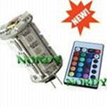 RGB led G4 lights led RGB bulbs remote control RGB G4 G4-Y18SMD5050 1