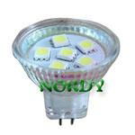 MR11 12VAC/DC 120 degree  5050SMD high brightness led cup light