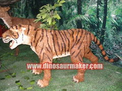 Fiberglass Animal Tiger Replica