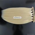 24" i-tip remy human hair extensions bulk buy from China 5