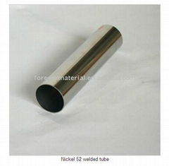 Nickel 52 welded tube