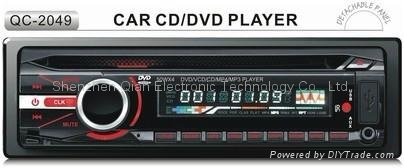1 Din car DVD Player with USB AUX IN QC-2049