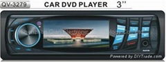 1 DIN car DVD player with 3" TFT Screen