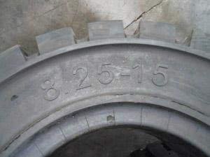 Forklift Solid tyre 3