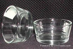 glass candle holder