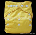 WHOLESALE+Pororo solid color washable baby cloth diapers/baby nappy 1