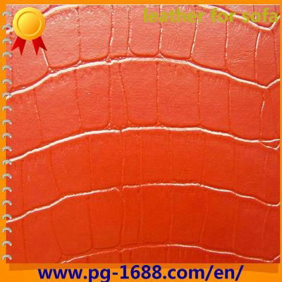 pvc sofa leather