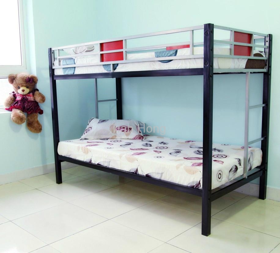 (SQUARE TUBE) TWIN/TWIN BUNK BED B5001 NA (China Manufacturer
