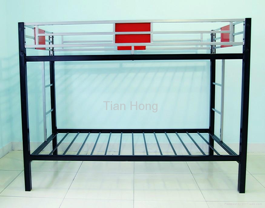 (SQUARE TUBE) TWIN/TWIN BUNK BED B5001 NA (China Manufacturer