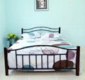 CHERRY SQUARE LEG SINGLE BED 2