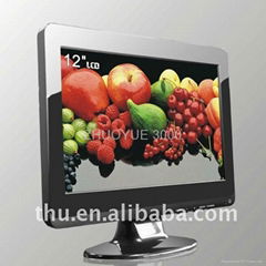 12 Inch LCD Monitor for PC, POS, TV