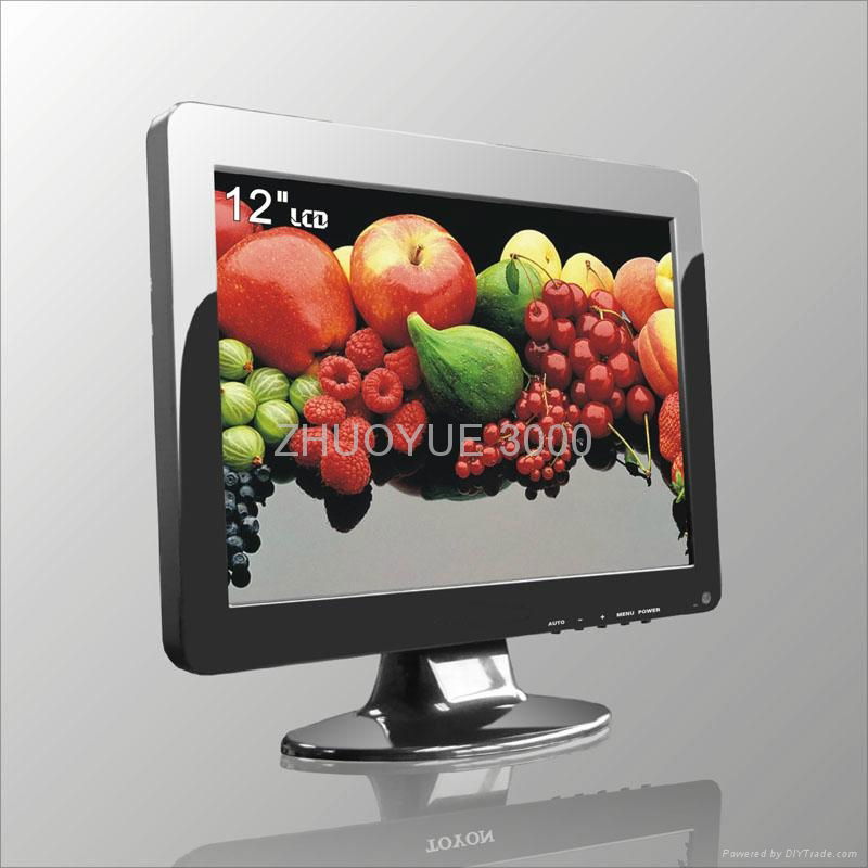 12 Inch LCD Monitor for PC, POS, TV 2