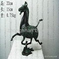 bronze antique imitation Horse Treading