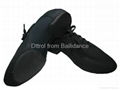 Dttrol Elastic Oxford Canvas Jazz Dance Shoes black white color (D006061) 1