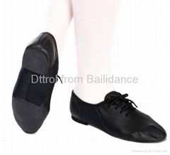 Dttrol Elastic Oxford pig leather dance Jazz Shoes for dance wear (D006062)