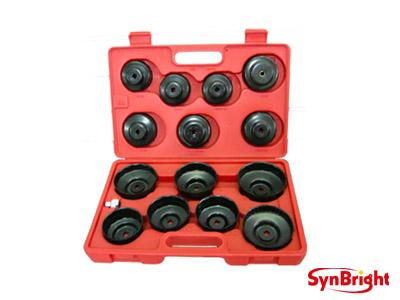 Synbright 15 PCS 3/8" Dr. Oil Filter Cap Wrench Set 