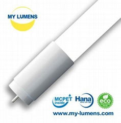 MCPET LED T8 Tube with High Uniformity