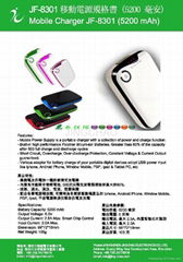 5200 mAh Protable Mobile Charger 