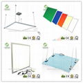 Square LED panel light