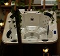 the latest outdoor spa/Jacuzzi/whirlpool HY612 (for 5persons) 3