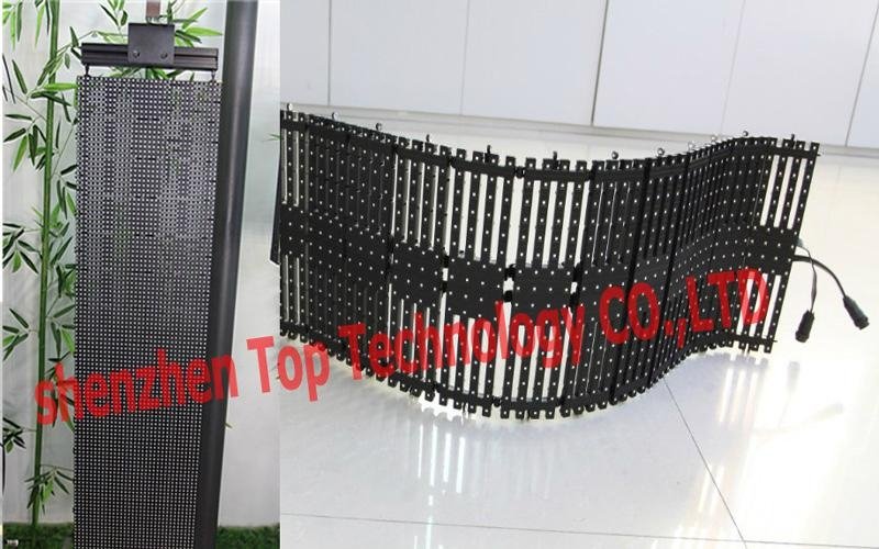 Roll-up flexible led display 3